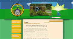 Desktop Screenshot of cityofwaverly.net